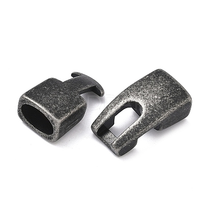 304 Stainless Steel Snap Lock Clasps STAS-A138-01AS-1