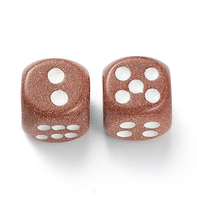 Synthetic Goldstone Cabochons G-M378-02A-1