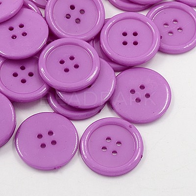 Acrylic Sewing Buttons BUTT-E076-B-08-1