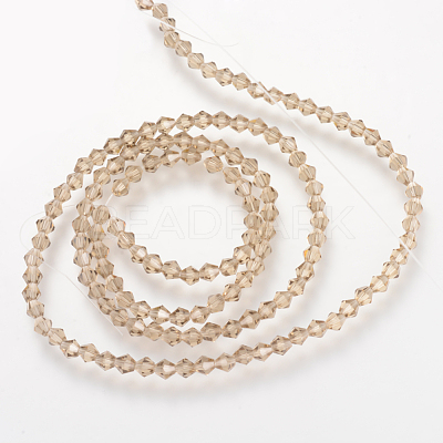 Imitation Austrian Crystal 5301 Bicone Beads GLAA-S026-6mm-09-1