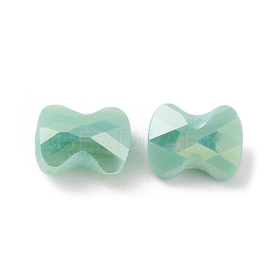 Electroplate Glass Beads GLAA-D016-16B-1