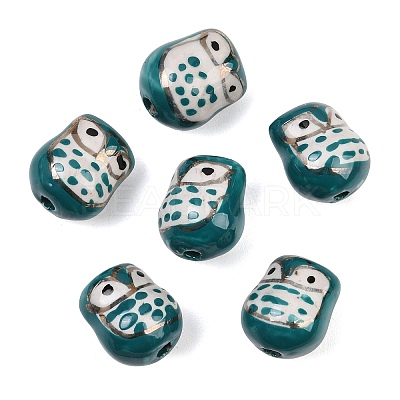 Handmade Porcelain Beads X-PORC-S447-06-1