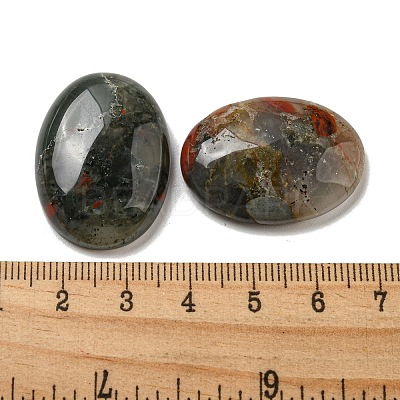 Natural African Bloodstone Cabochons G-C115-01B-11-1