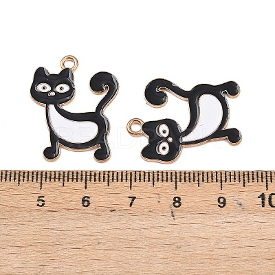 Alloy Enamel Pendants ENAM-K082-01F-KCG-1