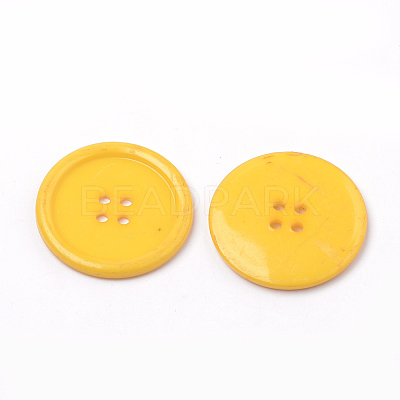 4-Hole Acrylic Buttons BUTT-Q037-01-1