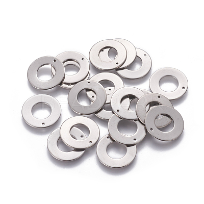 Tarnish Resistant 201 Stainless Steel Pendants STAS-L234-051P-1