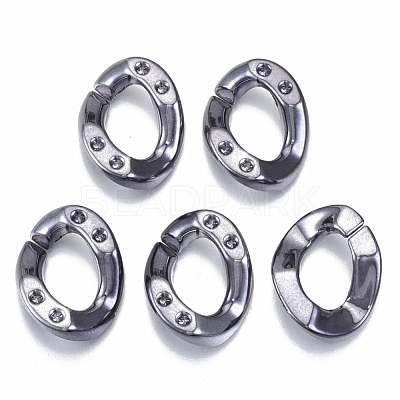 UV Plating Acrylic Linking Rings OACR-N009-006A-B03-1