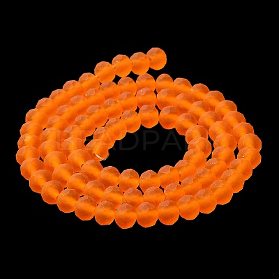 Transparent Glass Beads Strands EGLA-A034-T3mm-MD25-1