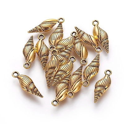 Tibetan Style Alloy Pendants TIBEP-20321-AG-RS-1