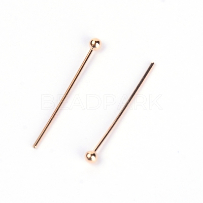 Brass Ball Head Pins KK-WH0043-03B-01-1