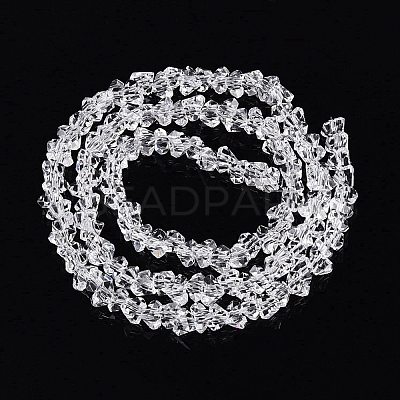 Transparent Glass Beads Strands GLAA-N018-3mm-02-1