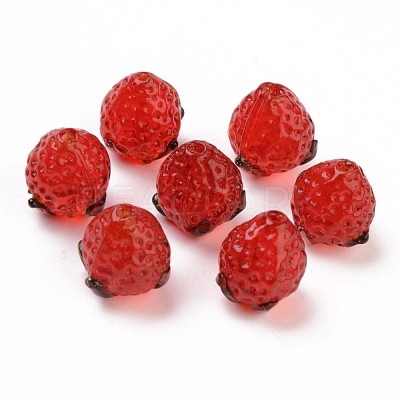 Handmade Bumpy Lampwork Beads X-LAMP-S194-012-1
