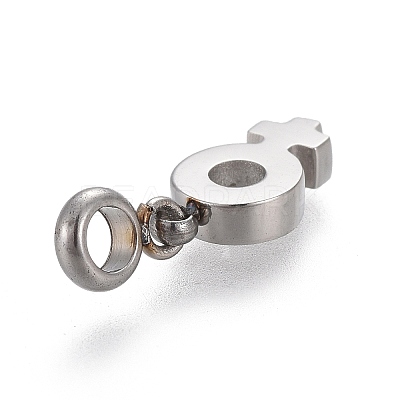 Non-Tarnish 304 Stainless Steel Pendants STAS-F259-032P-1