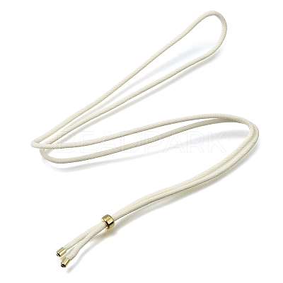 2.5MM Adjustable Braided Nylon Cords Necklace Making FB-CBAA152-02G-34-1