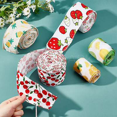5 Colors Polyester Ribbon OCOR-NB0001-33-1