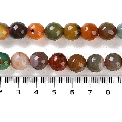 Natural Agate Beads Strands G-M437-B01-01E-1