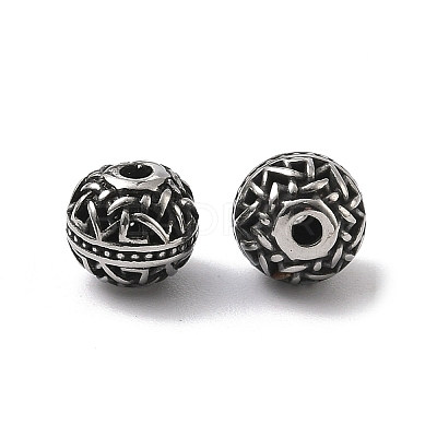 Retro 316 Surgical Stainless Steel Beads STAS-L307-17AS-07-1