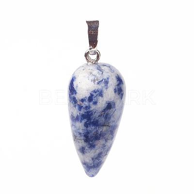 Natural & Synthetic Mixed Stone Pendants G-A167-18-1
