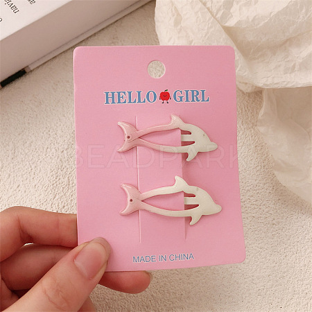 Alloy Snap Hair Clips PW-WG21B52-04-1
