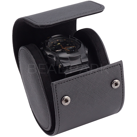 PU Imitation Leather Single Watch Case Box ODIS-WH0029-05B-1