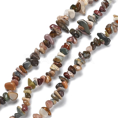 Natural Alashan Agate Beads Strands G-P497-03A-05-1