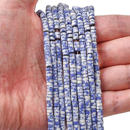 Dyed Synthetic Turquoise Beads Strands G-Z089-A04-E-1