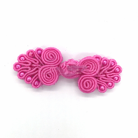 Handmade Chinese Frogs Knots Buttons Sets BUTT-WH0014-29U-1
