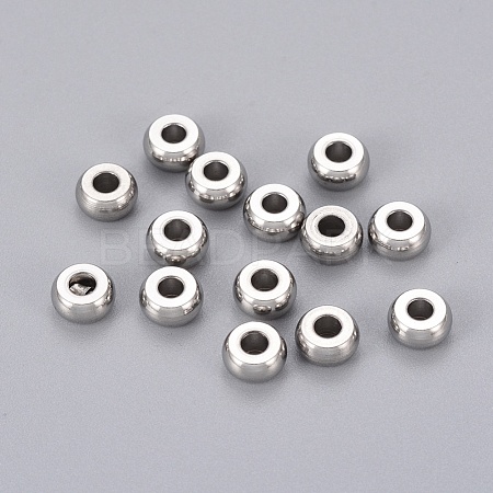 304 Stainless Steel Beads STAS-E036-7-1