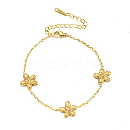 Brass Pendants Bracelets for Women BJEW-B115-02G-1