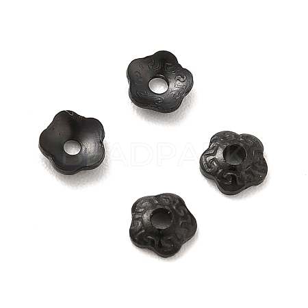 Ion Plating(IP) 304 Stainless Steel Bead Caps STAS-N0005-01EB-1