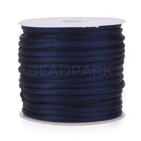 Nylon Satin Rattail Cords NWIR-L006-1mm-28-1