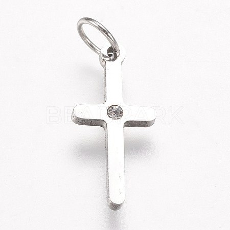 316 Surgical Stainless Steel Pendants X-KK-I612-08P-1