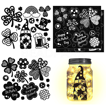Silhouette Paper AJEW-WH0529-022-1