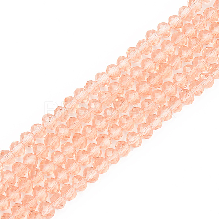 Glass Beads Strands EGLA-A034-T10mm-D21-1