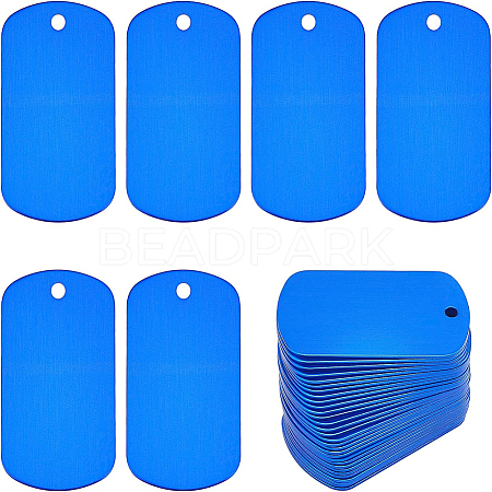30Pcs Aluminum Pendants ALUM-BC0001-67-1