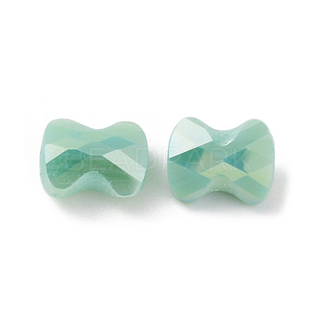Electroplate Glass Beads GLAA-D016-16B-1