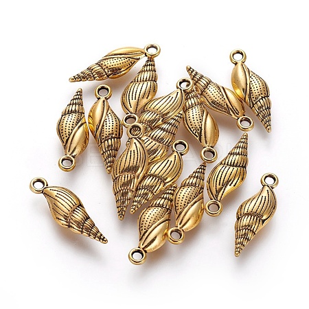 Tibetan Style Alloy Pendants TIBEP-20321-AG-RS-1
