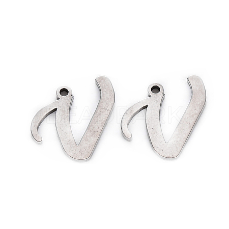 Tarnish Resistant 201 Stainless Steel Charms STAS-R105-V-1