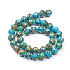 Synthetic Turquoise Beads Strands TURQ-G832-04-16mm-2