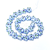 Handmade Lampwork Beads Strands LAMP-D015-08G-3