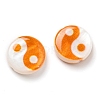 Printed Natural Freshwater Shell Beads SHEL-R129-07A-05-2