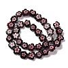 Handmade Millefiori Lampwork Beads Strands LAMP-G164-03L-2