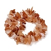 Natural Fire Opal Beads Strands G-C253-03-3