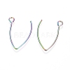 Ion Plating(IP) 304 Stainless Steel Earring Hooks STAS-L216-03A-M-2