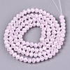 Electroplate Glass Beads Strands EGLA-A034-J6mm-A09-2