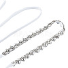 CHGCRAFT Crystal Rhinstone Bridal Belt for Wedding Dress AJEW-CA0002-03-6