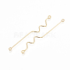 Brass Links connectors X-KK-S345-164G-1