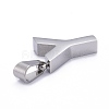 Non-Tarnish 304 Stainless Steel Letter Pendants STAS-H127-Y-P-3