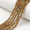Electroplate Glass Beads Strands EGLA-A034-T2mm-L10-1