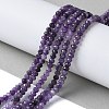 Dyed Natural Malaysia Jade Rondelle Beads Strands G-E316-2x4mm-65-5